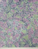 草間彌生「花さける信濃路」シルクスクリーン59.7×47.7cm