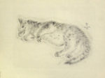 藤田嗣治「猫の本 オリバ」コロタイプ20×26cm