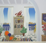 トーマス・マックナイト「アレフカンドラ」版画40.6×46cm