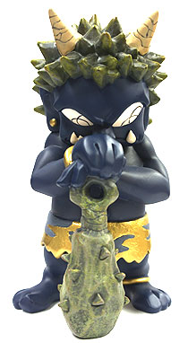 人気SALE正規品 瀧下和之 黒鬼 ”金片眼 ONI figure 鬼フィギュア 限定