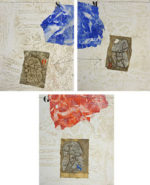 ジェームス・コワニャール「白の混乱」版画57.5×45.5cm