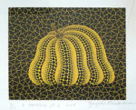草間彌生「A PUMPKIN YB-A」版画 2004年