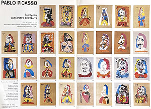 パブロ・ピカソ「想像の中の肖像」版画 29点セット 1969年