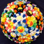 村上隆「Plush Flowerball」立体25cmφ