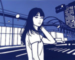 KYNE(キネ)「Untitled(KYNE TOKYO 2)」版画 2020年