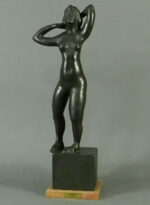 高田博厚「踊り子」ブロンズ彫刻 1957年