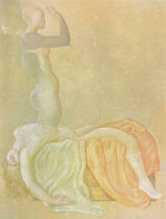 レオノール・フィニ「Untitled」版画 68.8×49.8cm