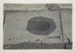 赤瀬川原平「雨上がりの体重計」版画 1988年