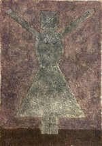 ルフィーノ・タマヨ「女性：MUJER」銅版画 1986年