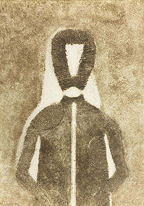 ルフィーノ・タマヨ「灰色の男：Hombre en gris」銅版画 1976年