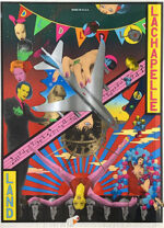 横尾忠則「La Chapelle Land」版画 1996年