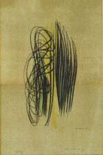 ハンス・アルトゥング「Untitled, from XXe Siècle」版画 1959年