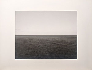 杉本博司「325 SEA OF OKHOTSK HOKKAIDO」版画 1989年