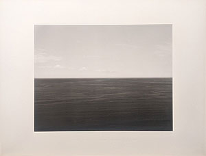 杉本博司「329 SOUTH PACIFIC OCEAN MARAENUI」版画 1990年
