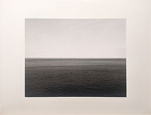 杉本博司「335 NORWEGIAN SEA VESTERALEN ISLAND」版画 1990年