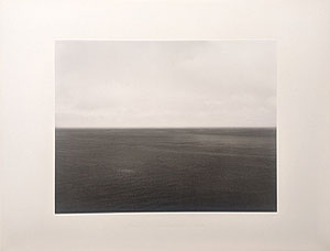 杉本博司「336 NORTH SEA BERRIEDALE」版画 1990年