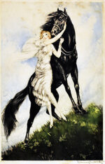 ルイ・イカール「青春」銅版画 1930年
