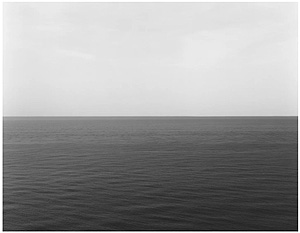 杉本博司「English Channel, Etretat」ゼラチンシルバープリント 1989年