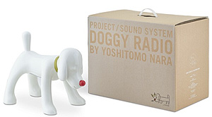 奈良美智「Project DOGGY RADIO Sound System」立体 2011年