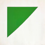 エルスワース・ケリー「Green Curve with Radius of 20’」版画 1974年