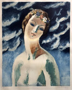 キース・ヴァン・ドンゲン「セレス:Ceres (Buste de Femme)」銅版画 1948年