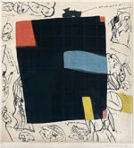 池田満寿夫「天使の靴」銅版画 1963年