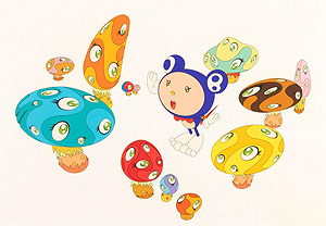 村上隆「ンチャ!!」版画 1999年