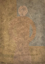 ルフィーノ・タマヨ「灰色の人物：Personaje en Gris」銅版画 1980年