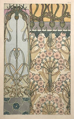 アルフォンス・ミュシャ「『装飾資料集』よりPl.30」版画 1902年