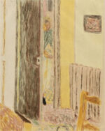ピエール・ボナール「暖炉のある部屋」版画 1942-1946年