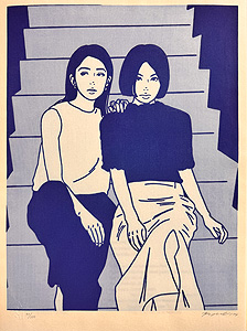 KYNE(キネ)「Untitled；2024」木版画 2024年