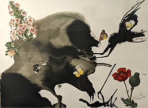 サルバドール・ダリ「四季のファンタジー:夏」版画 1972年