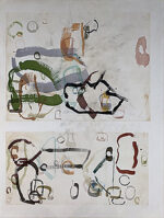 ジョン・ケージ「75 Stones」銅版画 1989年