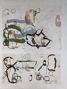 ジョン・ケージ「75 Stones」銅版画 1989年