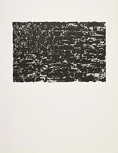 ジャスパー・ジョーンズ「フラッグ I：Flag I」版画 1986年