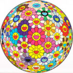 村上隆「Flower Ball（3-D）」オフセット版画 2011年
