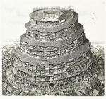 川原田徹「貧者のバベル」銅版画 1985年