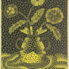 草間彌生「三本の花(I)」版画 1992年