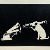バンクシー(Banksy)「HMV」サイン入り版画 2004年