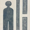 ルフィーノ・タマヨ「灰色の人影：Personaje en Gris」銅版画 1976年
