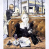 藤田嗣治「カフェにて」ロイヤルコペンハーゲン 2006年