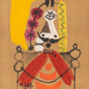 パブロ・ピカソ「想像の中の肖像 14.3.69 II」版画 1969年