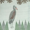 南桂子「異国の鳥」銅版画
