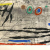 ジョアン・ミロ「岸壁の軌跡 I」銅版画