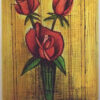 ビュッフェ「3本の赤い薔薇」